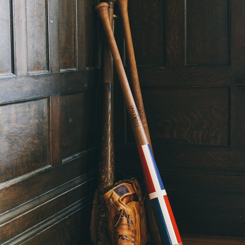 Pillbox Classic Paint Baseball Bats | Dominican Republic-Flag