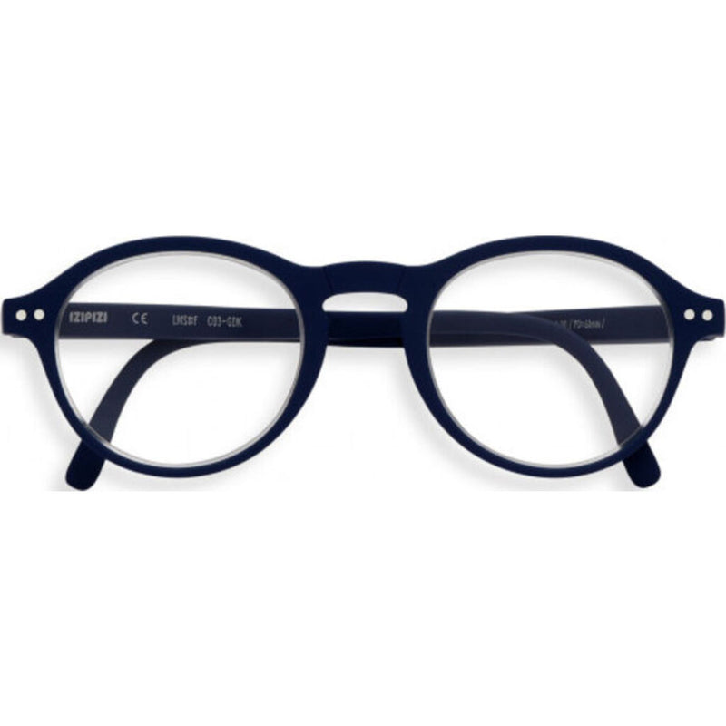 Izipizi Foldable Reading Glasses F-Frame | Navy Blue Soft
