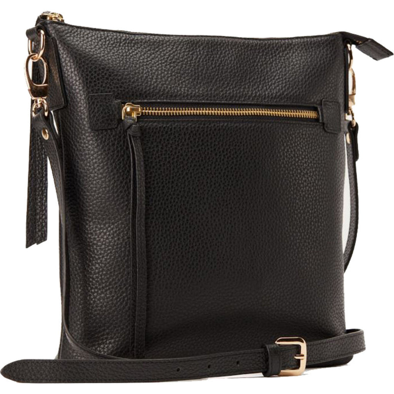 Kiko Leather Pebble Crossbody Bag