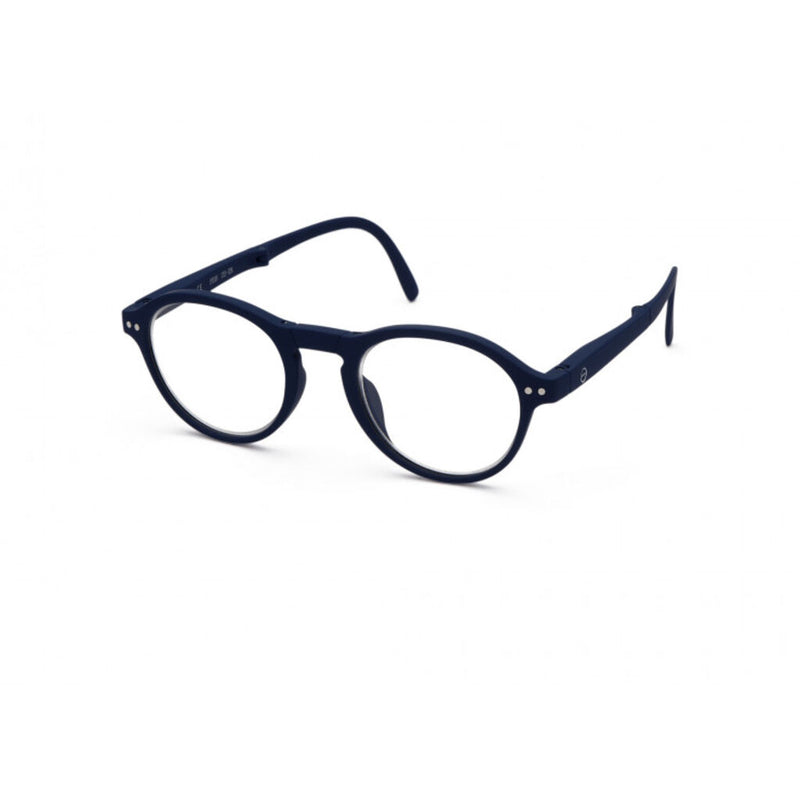 Izipizi Foldable Reading Glasses FFrame Navy Blue Soft Sportique