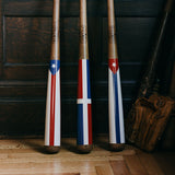 Pillbox Classic Paint Baseball Bats | Cuba-Flag