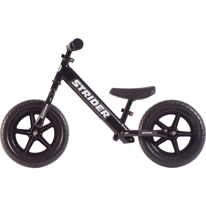 Strider 12 Sport Kid's Balance Bike | Black ST-S4BK
