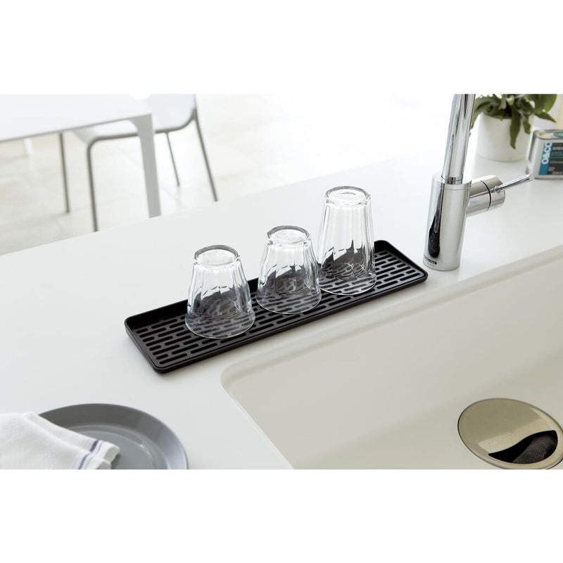 Yamazaki Tower Sink Side Glass Drainer