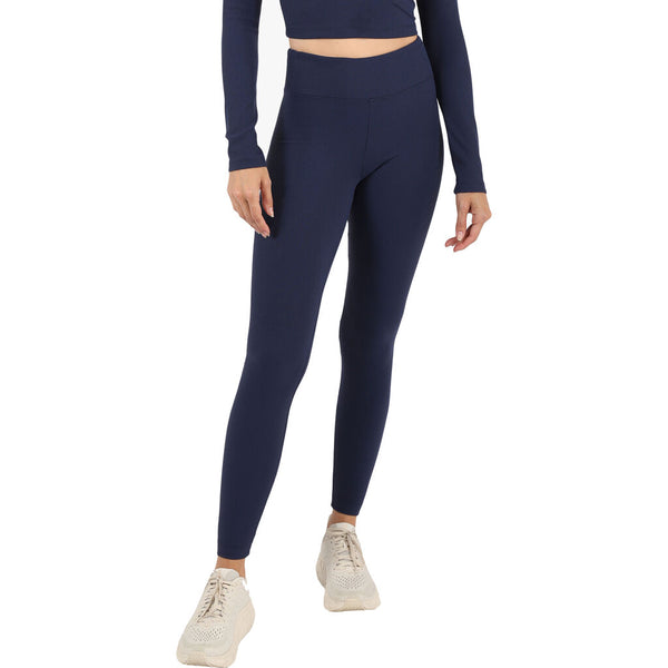 Koral Exceed High Rise Rib Legging | Midnight Blue