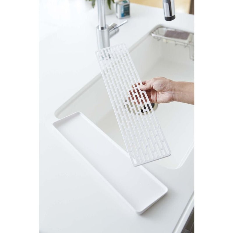 Yamazaki Tower Sink Side Glass Drainer