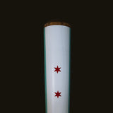Pillbox Classic Paint Baseball Bats | Chicago Flag