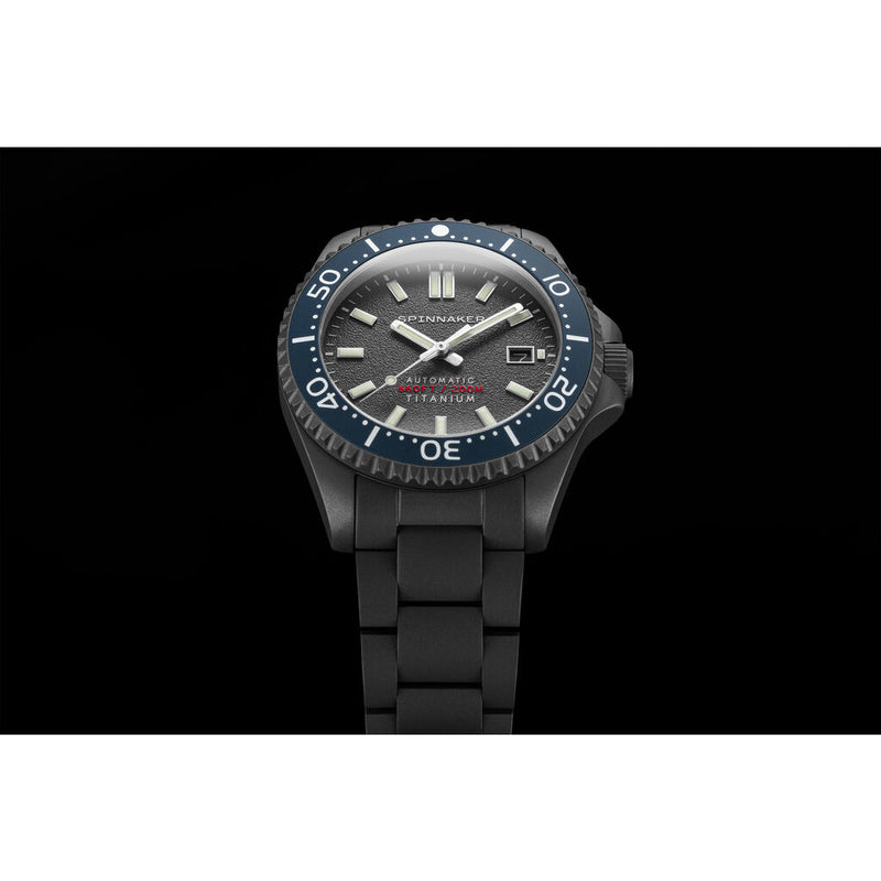 Spinnaker Tesei - Titanium SP-5084-44 Automatic Watch | Grey/Titanium