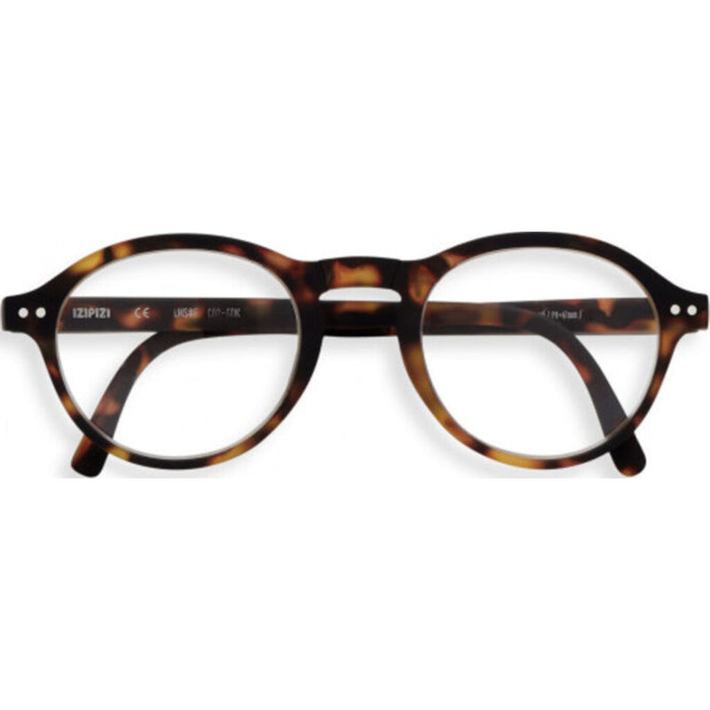 Izipizi Foldable Reading Glasses F-Frame | Tortoise Soft