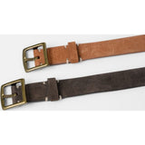 Moore & Giles Suede Belt | Aspen Tan