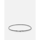 Miansai Mens 1.8mm Rope Chain Bracelet, Sterling Silver | Polished Silver
