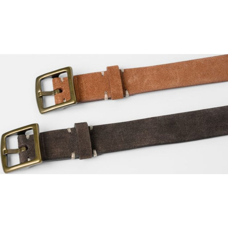 Moore & Giles Suede Belt | Aspen Tan