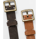 Moore & Giles Suede Belt | Aspen Tan
