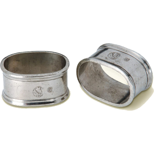 Match Oval Napkin Ring | Pair