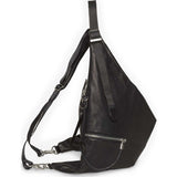 Cote&Ciel Ganges Small Alias Cowhide Leather Backpack | Agate Black 28374