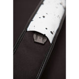 Cote&Ciel Timsah Printed Alias Cowhide Leather Backpack | White/Black