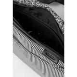Cote&Ciel Isarau White Noise Sling Bag | Black/White