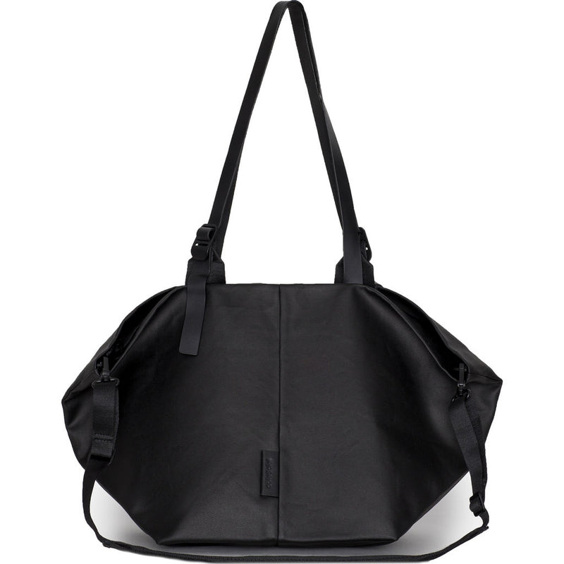 Cote&Ciel Amu Crossover Shoulder Bag | Black Coated Canvas 28761