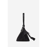 Cote&Ciel Amu Crossover Shoulder Bag | Black Coated Canvas 28762