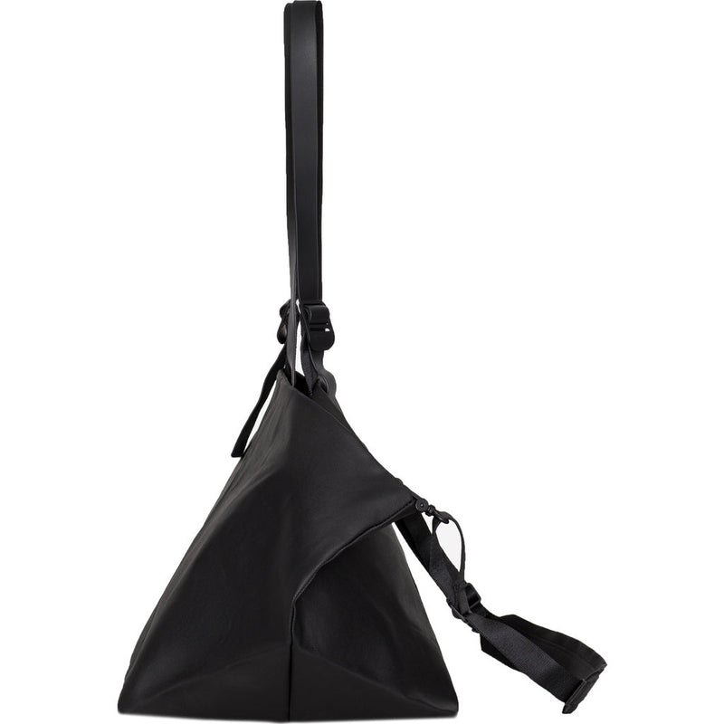 Cote&Ciel Amu Crossover Shoulder Bag | Black Coated Canvas 28763