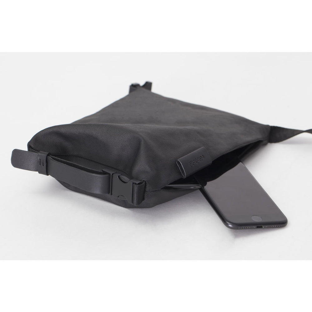 Cote&Ciel Inn Crossbody Bag | Black Coated Canvas – Sportique