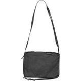 Cote&Ciel Inn Crossover Bag | Black Coated Canvas --Medium 28763