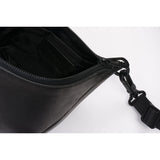 Cote & Ciel Koronis M Sleek Nylon Crossbody Bag | Black