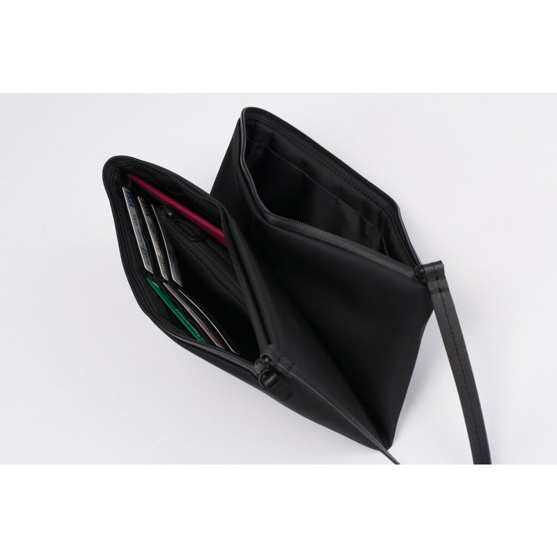 Cote & Ciel Loki Sleek Nylon Clutch | Black