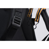 Cote & Ciel Isar Medium Eco Yarn Backpack | Black/Yellow