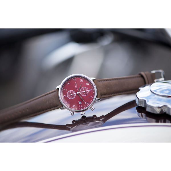 Armogan Regalia C-71 Chronograph Watch | Red Ruby