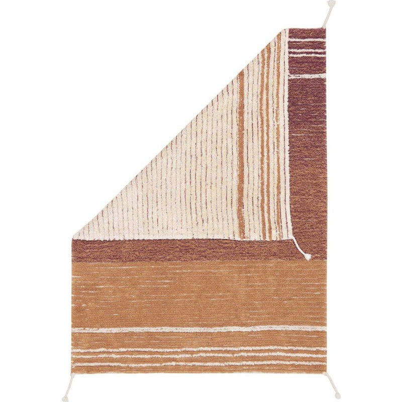 Lorena Canals Reversible Washable Rug Twin | Toffee