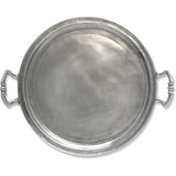 Match Round Tray with Handles