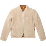Topo Designs Women's Sherpa Jacket | Natural/Khaki