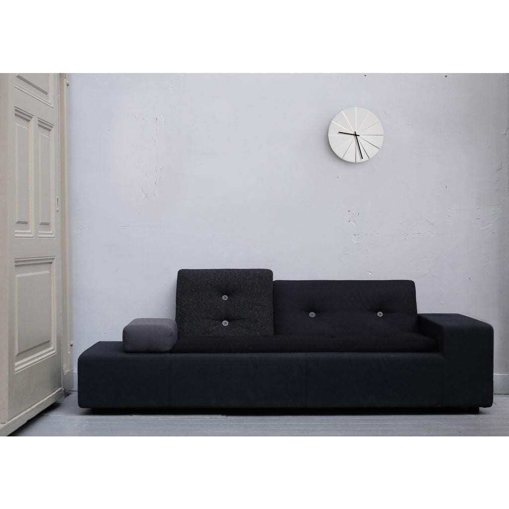 LEFF amsterdam Scope40 Wall Clock | White/Black – Sportique