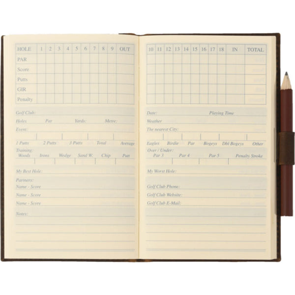 Moore & Giles Golf Score Notebook | Baldwin Oak