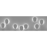 Artemide Facce Wall/Ceiling Alpha Shallow LED Light | 6W 3000K 80CRI Dim 2-Wire 120V