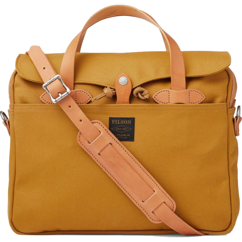 Filson Original Briefcase Brass Hardware Sportique