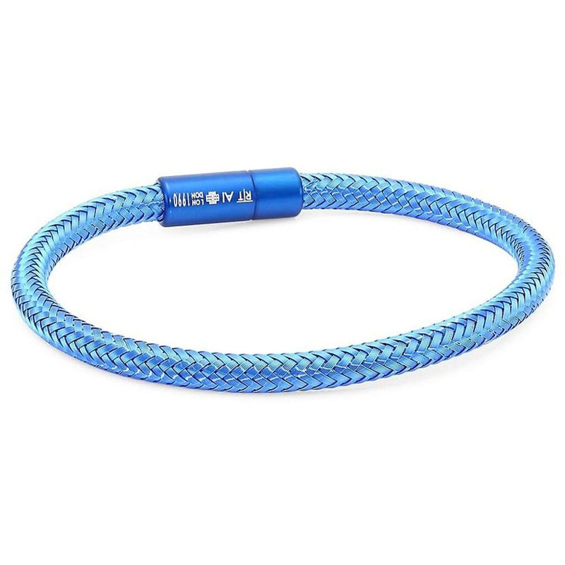 Tateossian RT Soho Bracelet | Blue Copper Wire
