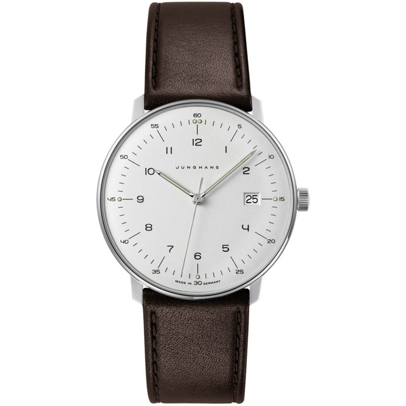 Junghans Max Bill Quartz | Stainless Steel Case | Calf Leather Strap