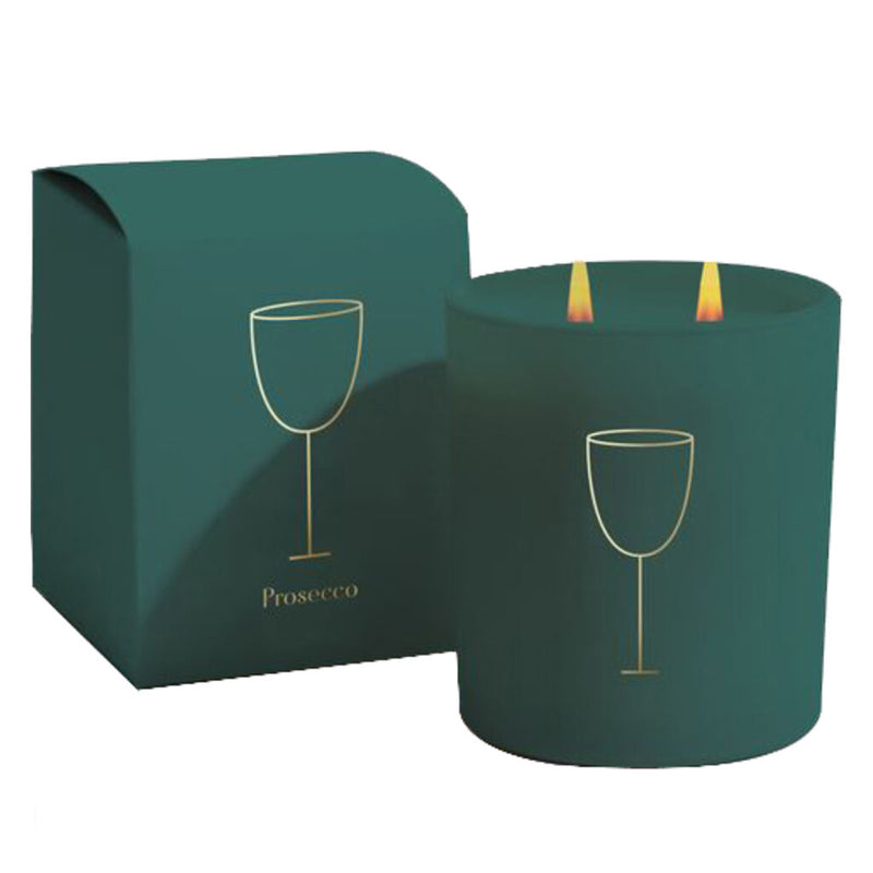 Brooklyn Candle Studio Holiday Vert Deco Candle | Prosecco