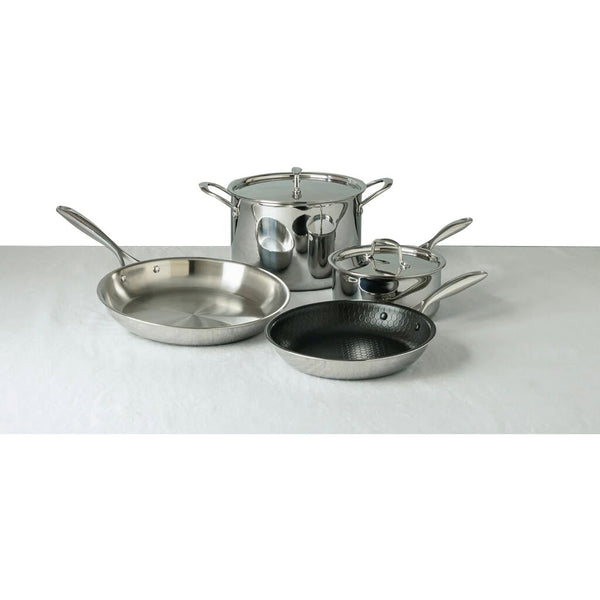 Sardel 6pcs Cookware Set | Non-Stick, Large Skillet, Sauce Pan, Stock Pot,2 Lids