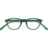 Izipizi Reading Glasses A-Frame | Green Crystal Soft