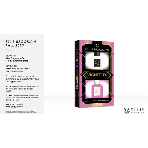 Ellis Brooklyn VIGNETTES Mini Fragrance Duo Perfume Gift Set