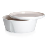 Degrenne L'Econome Starck Porcelain Straight Bowl & Plate | 9.4"