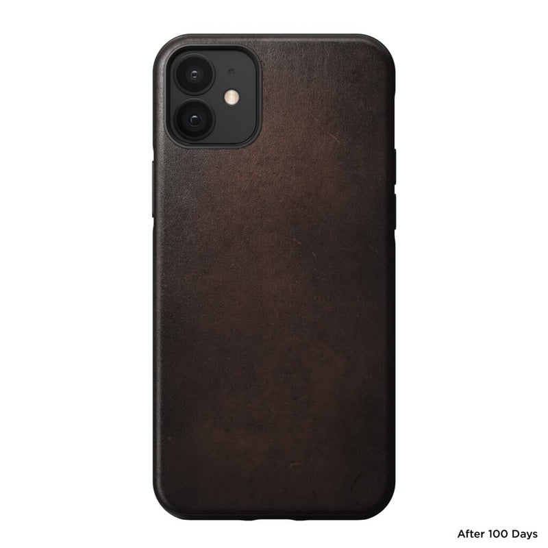 Nomad Rugged Leather Case iPhone 12