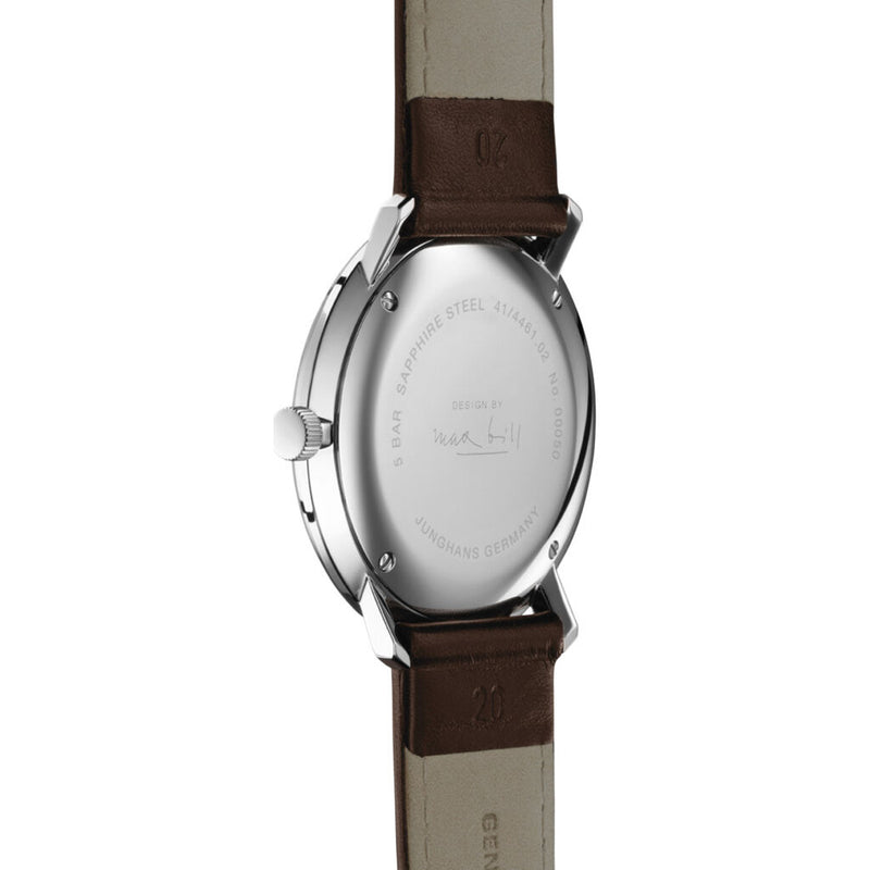 Junghans Max Bill Quartz | Stainless Steel Case | Calf Leather Strap