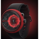 The Electricianz The Red Alert-Edition Men Watch | 46-47mm | Red and Black Dial