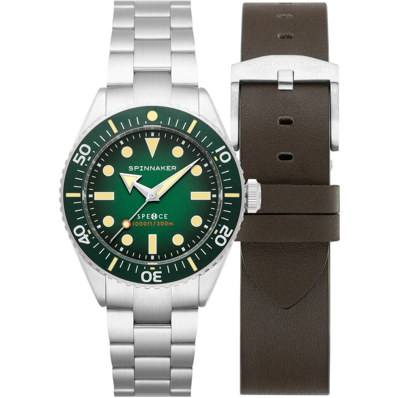 Spinnaker Spence Japan Automatic 3 Hands Watch | Stainless Steel