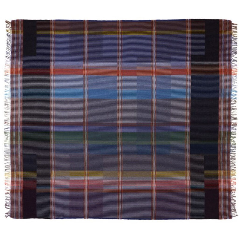 Wallace Sewell Calvert Lambswool Pinstripe Throw | Small