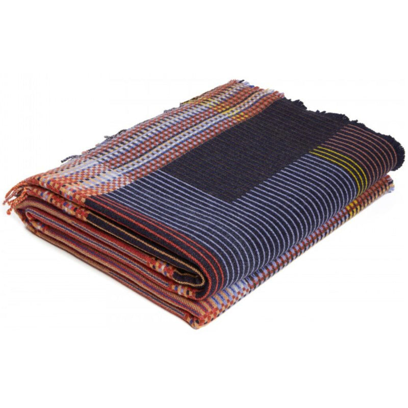 Wallace Sewell Calvert Lambswool Pinstripe Throw | Small