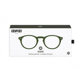 Izipizi Reading Glasses A-Frame | Green Crystal Soft